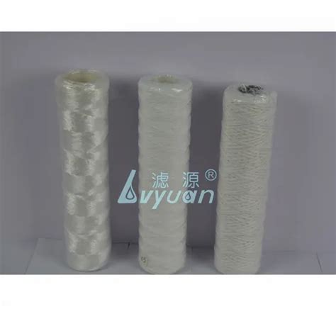 Replaceable 20 Inch PP Sediment String Wound Filter Element With 222