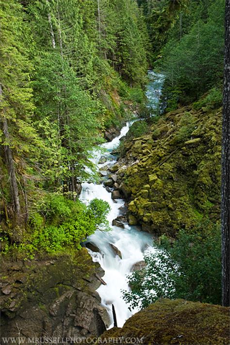 Nooksack Falls in the Mount Baker Wilderness