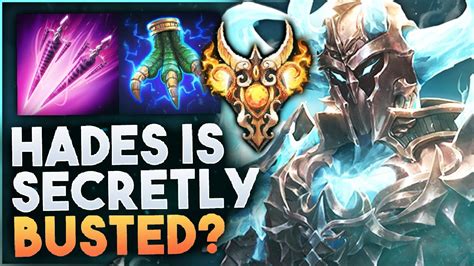 These Items On Hades Go Crazy Grandmasters Ranked Joust Smite Youtube