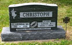 Louis Andrew Christoph 1908 1984 Memorial Find A Grave