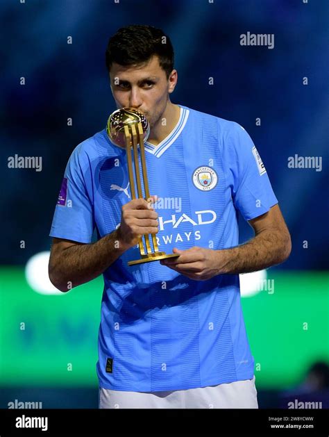 Manchester City's Rodri after winning the FIFA Club World Cup 2023 ...