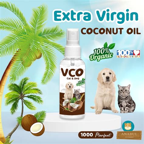 Jual Virgin Coconut Oil Kucing Anjing Spary Ml Minyak Vco Obat Jamur