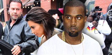 Dont Talk To Wifey Kanye West Fires Security Guard For Speaking To