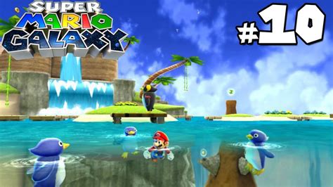 Super Mario Galaxy Gameplay Walkthrough Beach Bowl Galaxy Part