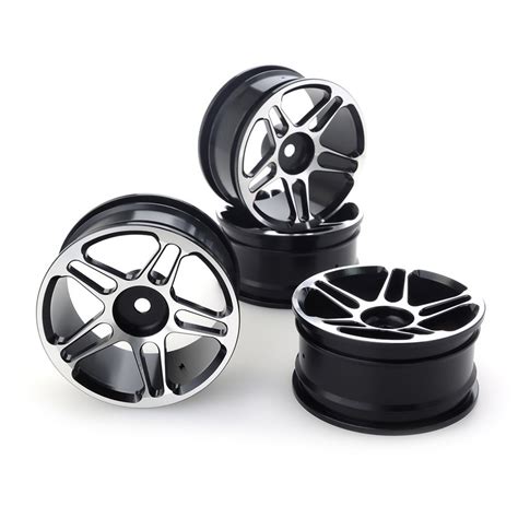 New 4pcs Aluminium Alloy Wheel Hubs Diameter 52mm For Hsp Hpi Kyosho