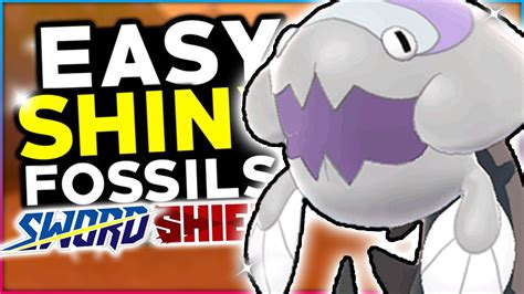 Best Way To Hunt Shiny Fossil Pokemon In Pokemon Sword Shield Youtube