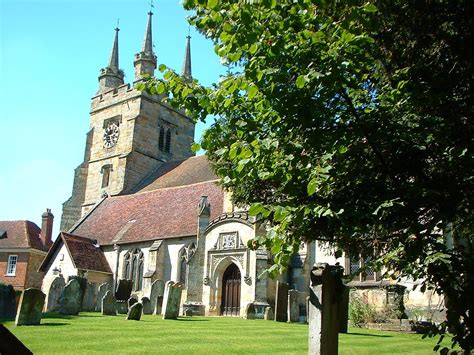 Penshurst Church This Is About The Only Angle You Can Get Flickr