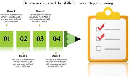 Powerpoint Checklist Template- SlideEgg