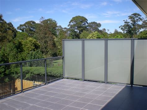 Glass Privacy Screens Melbourne Frameless Impressions