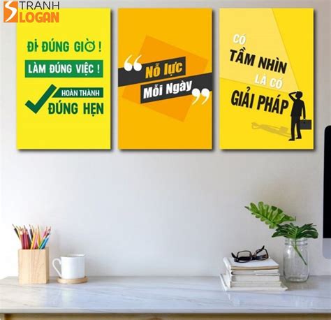 Tranh Slogan Shop tranh Canvas tạo động lực từ những câu Slogan hay nhất