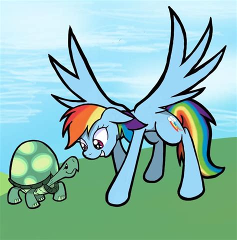 Old Rainbow Dash drawing : r/mylittlepony