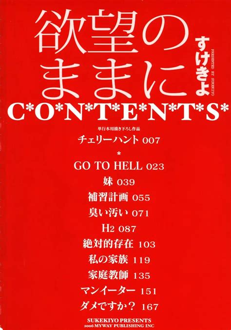 欲望のままに 商業誌 エロ漫画 Nyahentai