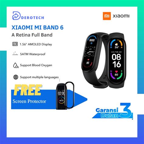 Jual Xiaomi Mi Band 6 Smartband Amoled Display Original Shopee