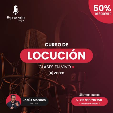 Curso De Locución Expresarte Mejor