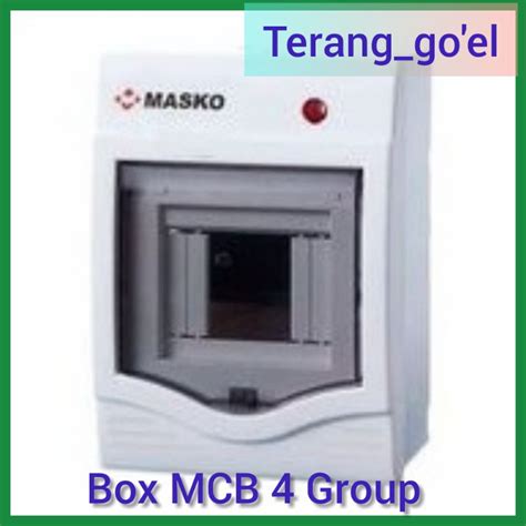 Jual Masko Box Mcb Group Lampu Tipe L Ib Ob Mcb Box