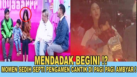 Septi Pengamen Cantik Viral Live Di Pagi Pagi Ambyar Ini Suami Septi