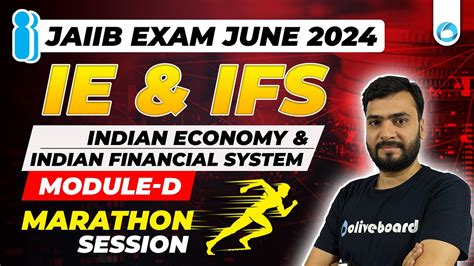 Jaiib Ie And Ifs Marathon Module D Jaiib June Indian Economy