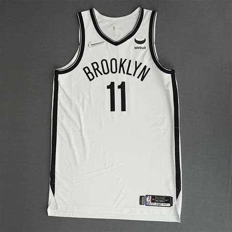 Kyrie Irving Brooklyn Nets Game Worn Association Edition Jersey