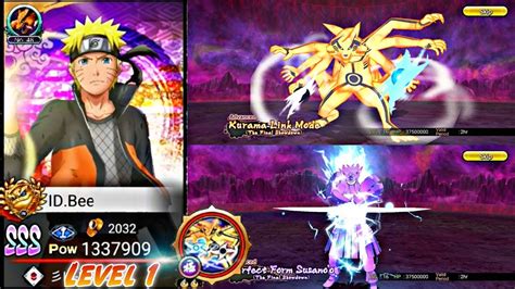 SAM 47 Naruto TFS Vs Perfect Form Susano O Kurama Link Mode Mirage