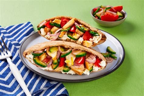 Chicken Pita Pockets Recipe Hellofresh