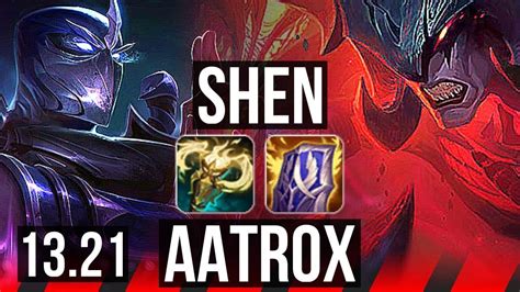 Shen Vs Aatrox Top M Mastery Games Euw