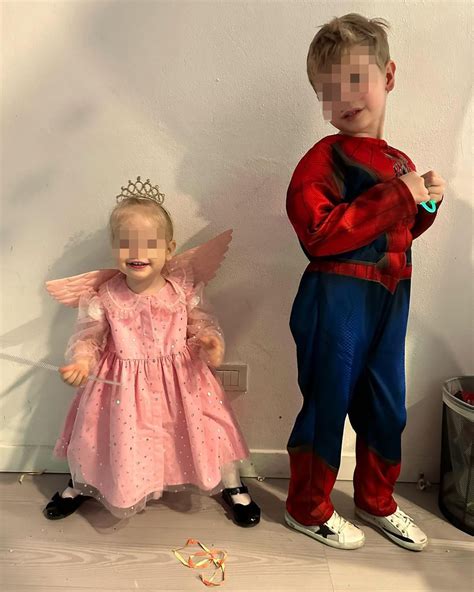 Chiara Ferragni Festeggia Carnevale Con I Figli Leone Spiderman