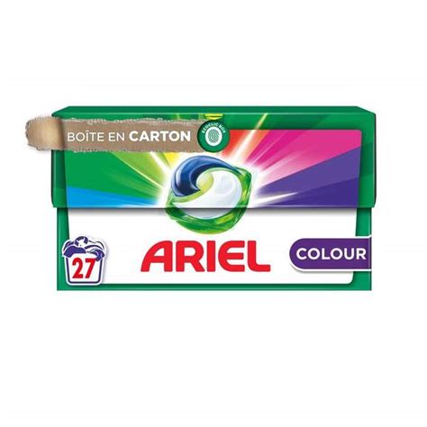 Paquet de lessive Ariel Pods Ultra Détachant 27 doses Différentes