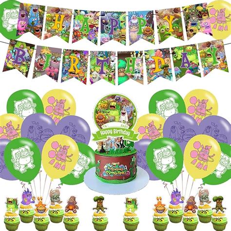 My Singing Monsters Birthday Party Decorations My Singing Monsters