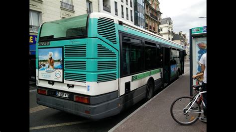 Renault Agora S V De La Ratp Sur La Ligne Youtube