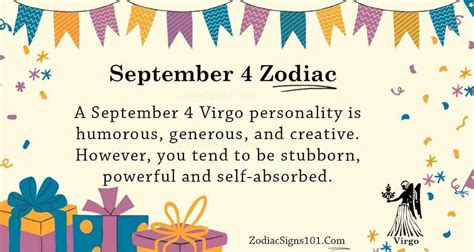 September 4 Zodiac is Virgo, Horoscopes And Birthday - ZodiacSigns101