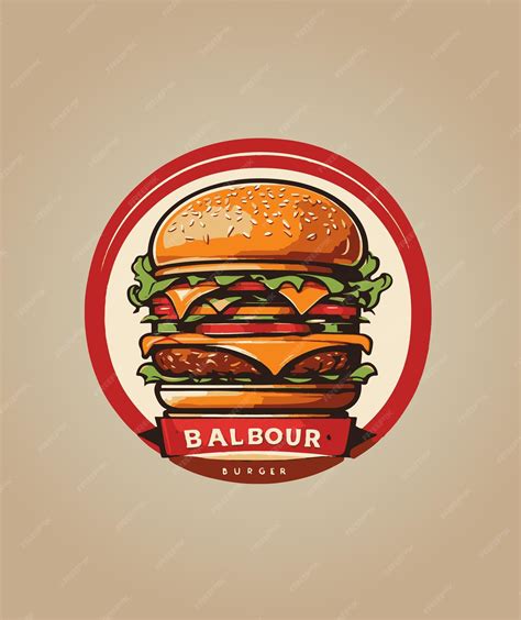 Premium Vector Burger Logo Design Template Vector Icon01