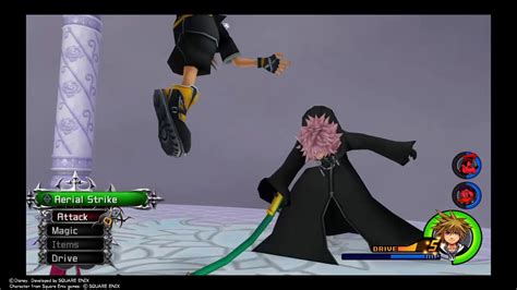 Marluxia Data Battle KH2FM Crit Mode Lvl 56 YouTube