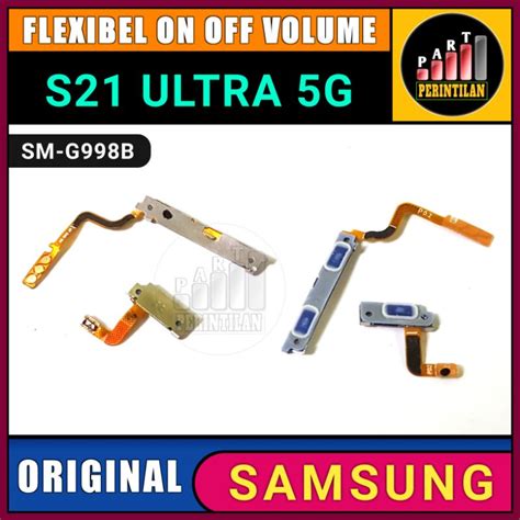 Jual Flexible On Off Volume Samsung S Ultra G Original Shopee