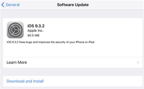 Apple releases updated version of iOS 9.3.2 for 9.7-inch iPad Pro