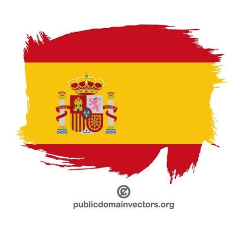 Spain Flag Vector - ClipArt Best