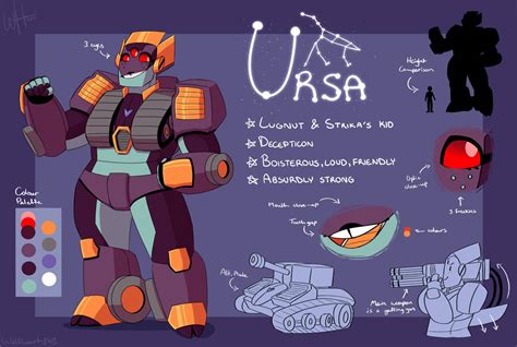 Tfa Oc Ursa Ref Sheet By Wolfheart343 On Deviantart