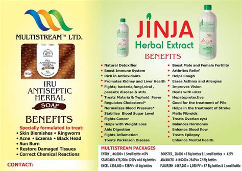 Benefits Of Jinja Herbal Extract Natural Detoxifier Boost Immune System