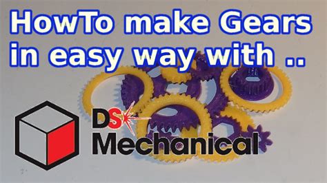 3d Printing How To Make Gears In Easy Way With Designspark Mechanical