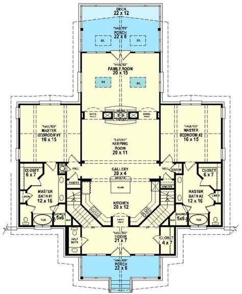 Floor Plans With Master Suites On St Floor Floorplans Click