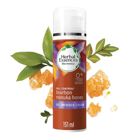 Crema Para Peinar Con Aceite Herbal Essences Bourbon Manuka Honey