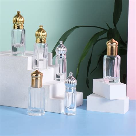 3ml 6ml 12ml Clear Botol Kosong Attar Empty Bottle Parfum Minyak