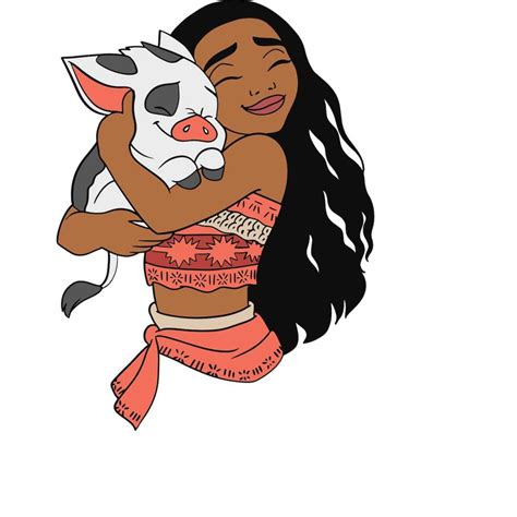 QualityPerfectionUS Digital Download - Moana and Pua - PNG, - Inspire ...