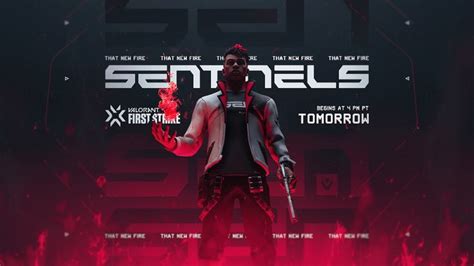 Sentinels Valorant First Strike On Behance Sport Poster Design