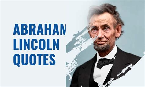 Abraham Lincoln Quotes | Acadamine