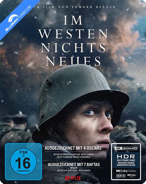 Im Westen Nichts Neues 2022 4K Limited Steelbook Edition 4K UHD Blu