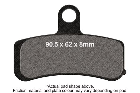 Ebc V Pad Semi Sintered Pad Set Ebc Brakes Direct