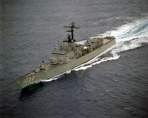 Uss Albert David Ff 1050 Garcia Class Frigate Usa