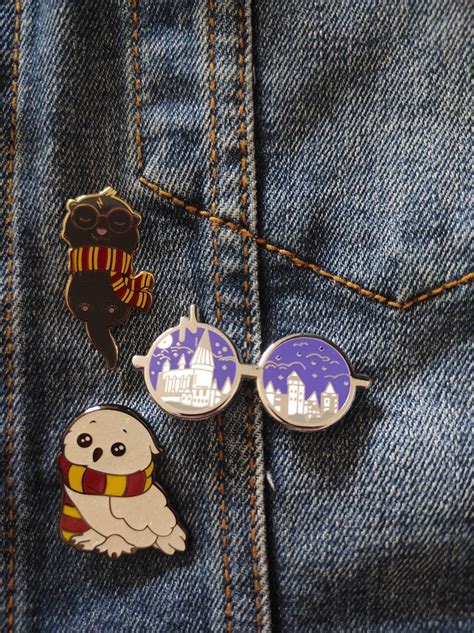 Harry Potter Pin Jackson Potter Hogwarts Hard Enamel Enamel Pin