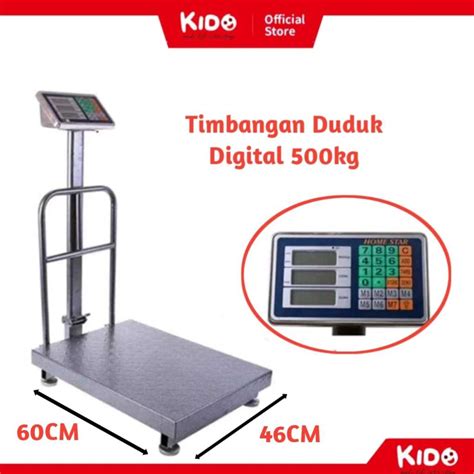 Jual Timbangan Duduk Digital Kapasitas Kg Kg Electrik Platform