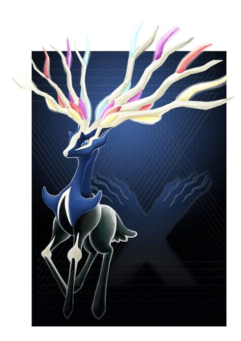 Xerneas - Legendary Pokemon Fan Art (33417304) - Fanpop